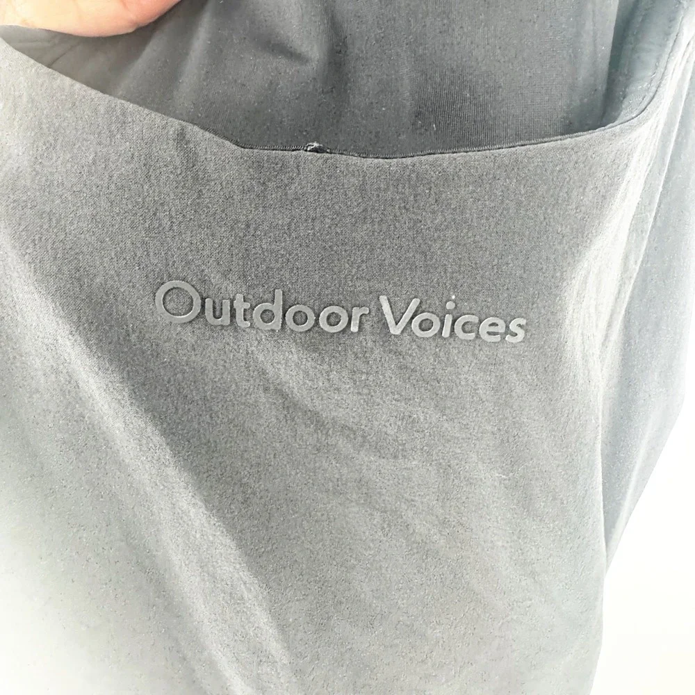 Outdoor Voices Exercise Dress Black Cross Back Mini Athletic Tennis Dress Medium - Picture 5 of 8